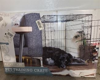 Pet Crate! Just added. 42x27x30," Brand New In Box.