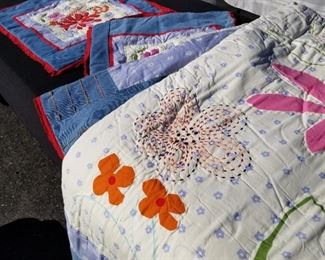 Denim quilt (86" x 86")
with 2 shams
$40