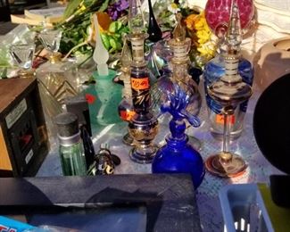 Perfume bottles 
$5 each Sunday