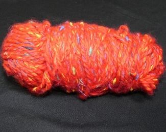 Tons of Skein of Yarn, Knitting Needles & Floss