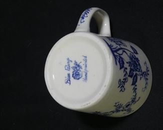 Blue & White Teapot, Vase, & More