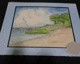 Watercolor Paintings & Paper