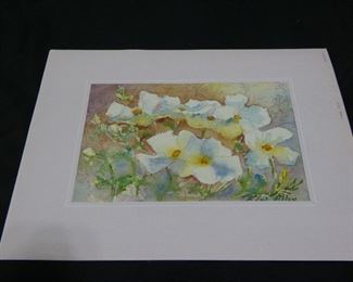 Watercolor Paintings & Paper