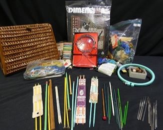 Embroidery Floss, Needlepoint, Knitting & More