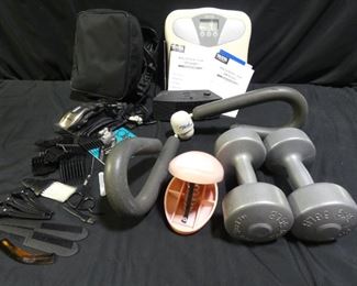 Weights, Workout Equipment & Scale, & More