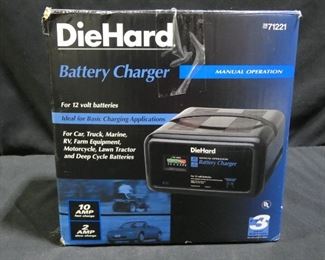 DieHard Battery Charger,12 V Batteries Manual Op.