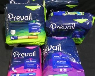 6 Packs Prevail Daily Underwear & Pads