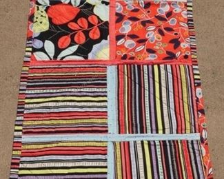 2 Quilted Table Runner & Pot Holders