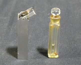 Vintage Sterling Silver Perfume Holder