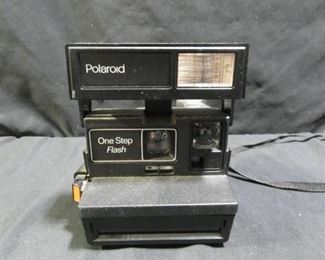 Polaroid One Step Flash Camera