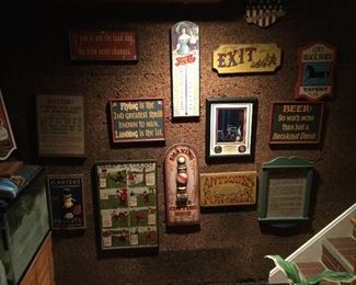 WALL PLAQUES OF VARIOUS THEMES