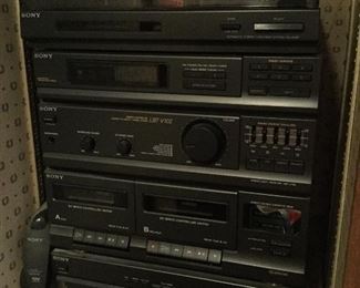 SONY STEREO EQUIPMENT