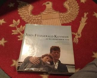 JOHN FITZGERALD KENNEDY AS WE REMEMBER HIM   HARDCOVER BOOK