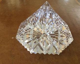WATERFORD SPHERE PAPERWEIGHT