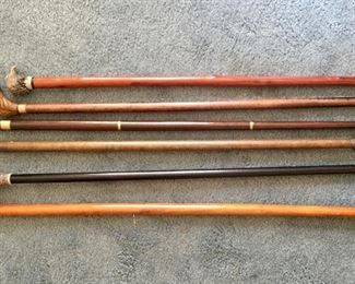 UNIQUE  HANDLE WALKING STICKS 