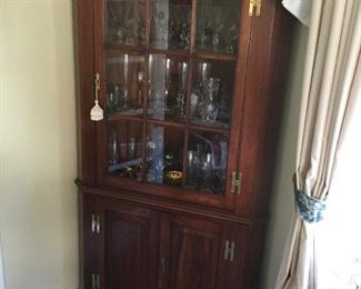 CORNER DISPLAY CABINET