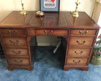 MCM SLIGH LOWRY DESK w/EMBOSSED TOP