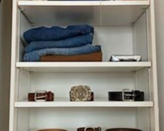 MEN'S LEATHER BELTS