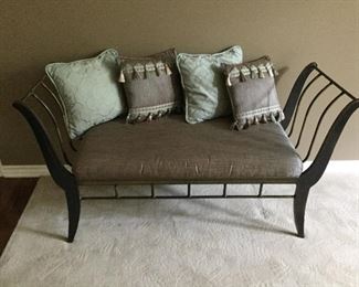 IRON FRAME FLARED  BENCH