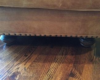 NAILHEAD TRIM ON BOTTOM EDGE OF CHAIRS