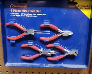 Companion 4 Piece Mini Plier Set