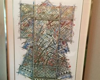 Framed Art Kimono