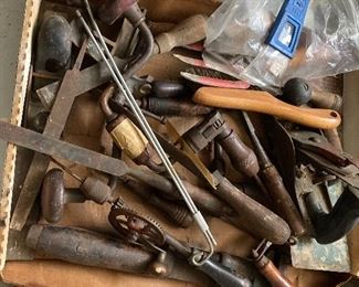 Tools garage items.