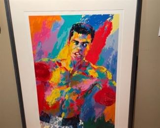 Leroy Neiman Muhammad Ali signed print