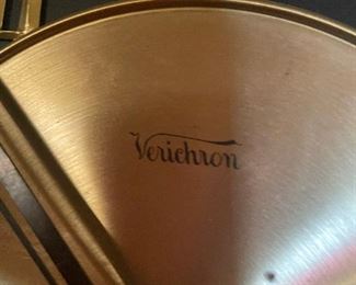 Mid-Century Verichron wall clock - 30" sunburst 