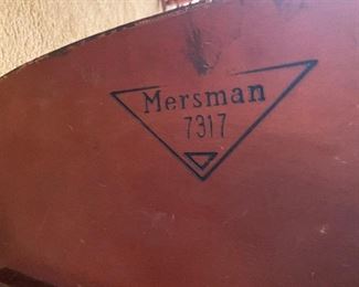 1950's Mersman (7317) solid mahogany coffee table 