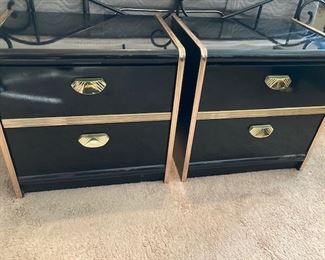 Pair of side tables