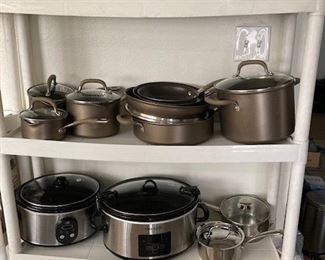 Circulon “premier professional” cookware and other great items