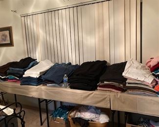 Clothes sizes XL, 1X, 2X