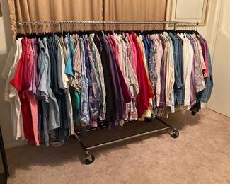 Clothes sizes XL, 1X, 2X