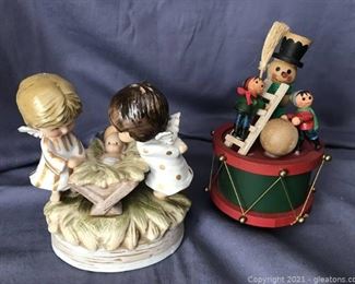 Two Vintage Music Boxes