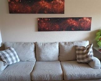 Large living room sofa