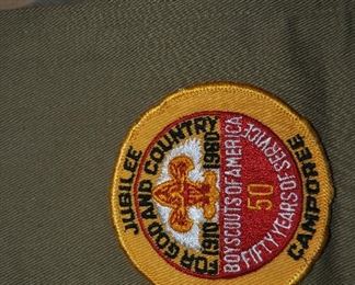 One of MANY boy scout patches
