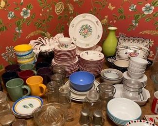 International China Co. Dish Set, Portugal Porcelain items, Polish Porcelain items, Vintage Starbucks bowls