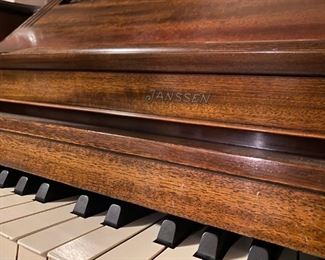 Compact and Beautiful Janssen Piano