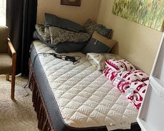 Twin bed with motorized frame and mattress - SET OF TWO