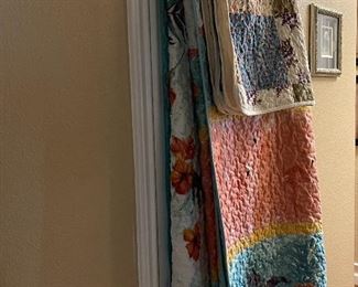 Linens, bed covers, sheets, towels, etc