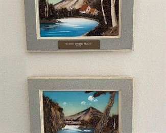 The picture doesn't do these justice!  That are cool 3D art ... very vibrant