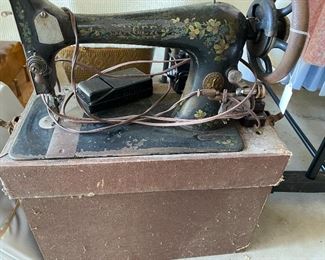 old Singer Sewing machine