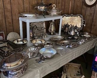 Silverplate items