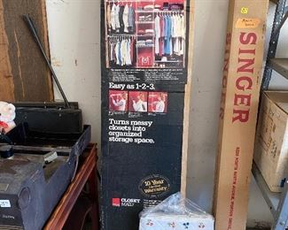 Closet Maid Organizer 1608 New in box (sold).  Sweater & Accessory Bag.  New