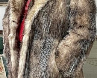 Raccoon coat