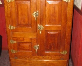Antique ice box