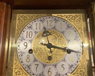  Close up of Ansonia wall clock