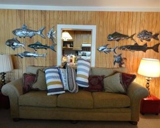 Metal wall art by Erik Olsen.