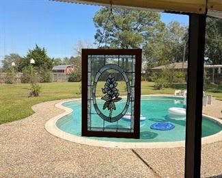 Stained Glass Bluebonnet